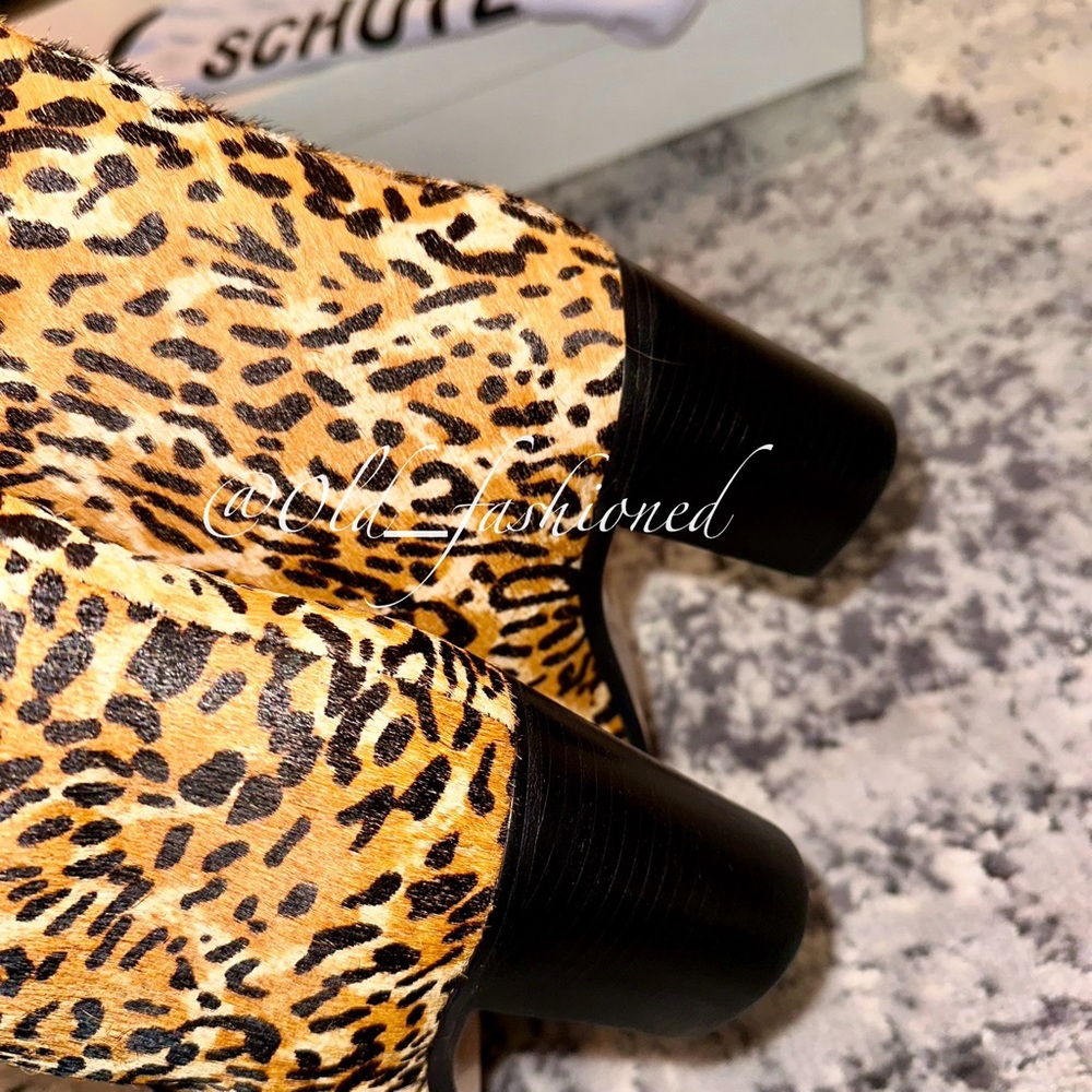 Price Firm - SCHUTZ Fur + Leather Boots - Picture 8 of 11